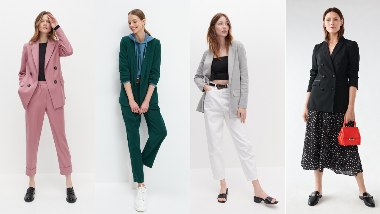 Marynarka oversize w stylizacjach na wiosnę. Sprawdź, jak ją nosić na różne okazje!