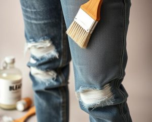 Jak skutecznie miejscowo rozjaśnić jeansy? Praktyczne techniki