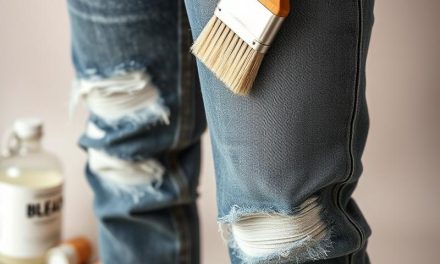 Jak skutecznie miejscowo rozjaśnić jeansy? Praktyczne techniki
