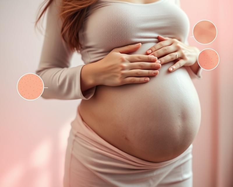 Problemy skórne w ciąży – objawy, rodzaje i jak sobie radzić