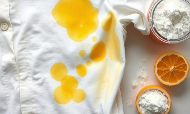 Plamy z potu – przyczyny, zapobieganie i usuwanie w domowy sposób